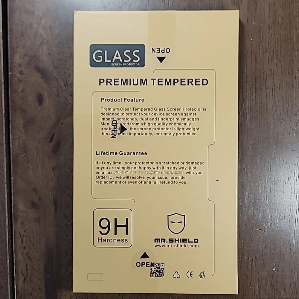 Mr. Shield Glass Screen Protector 3 Pack Samsung Galaxy A10 Brand New Sealed
